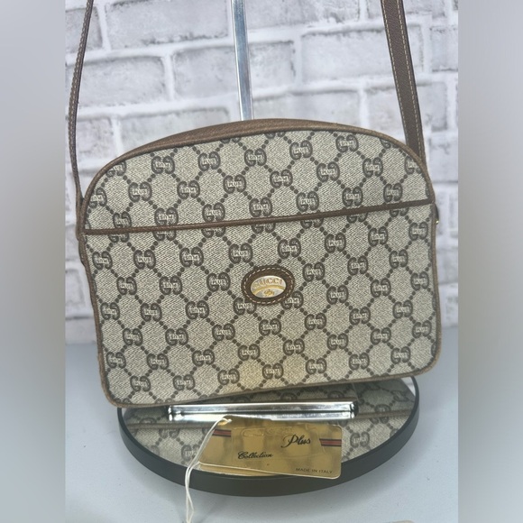 Gucci GG Plus Crossbody Shoulder Bag PVC Leather
with box & Gucci Plus COA Card - Picture 4 of 17